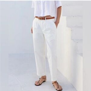 AYR Metropolitan Chino Trousers in Off White 6
